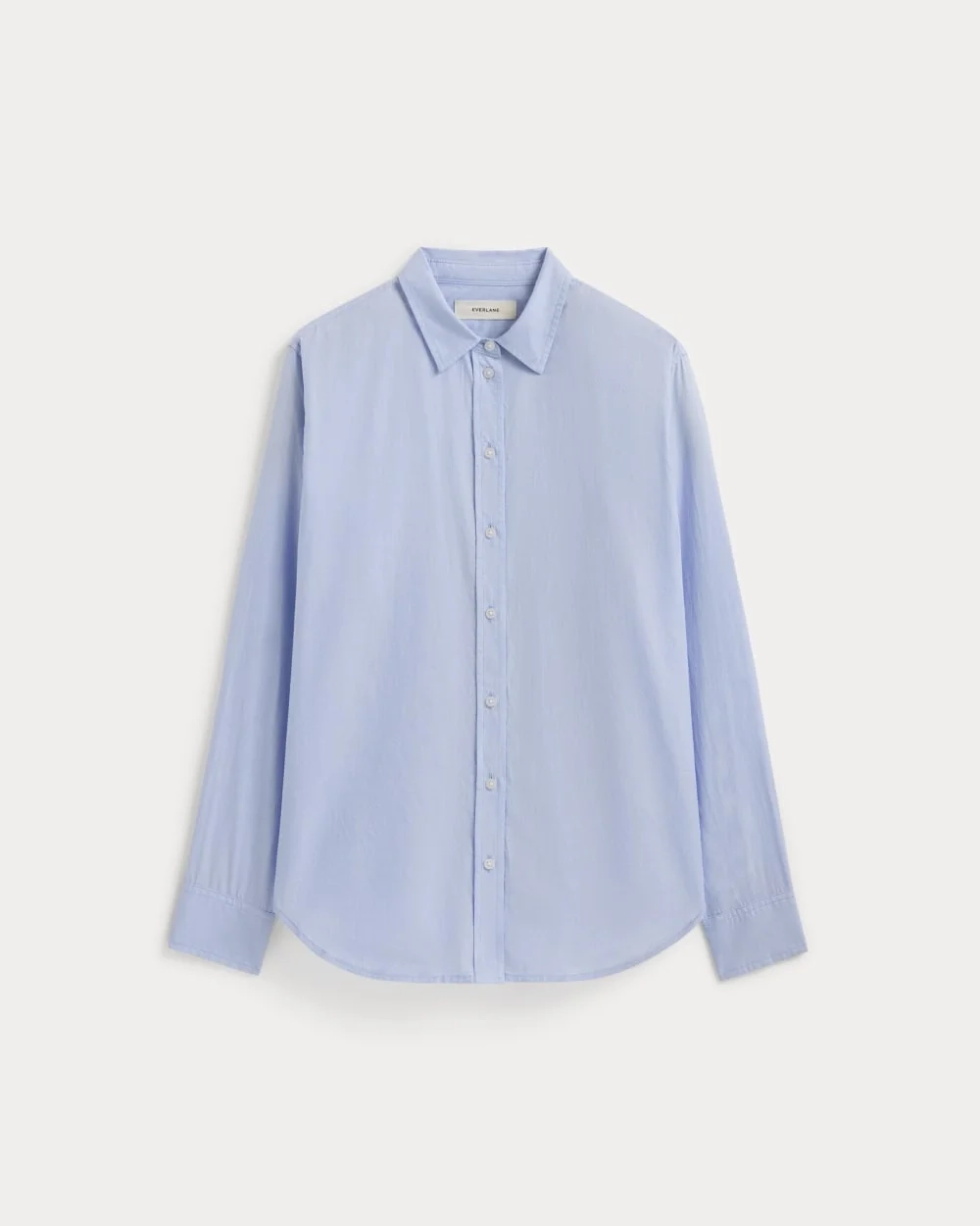 The Must-Have Shirt in Silky Cotton | Pale Blue (3)