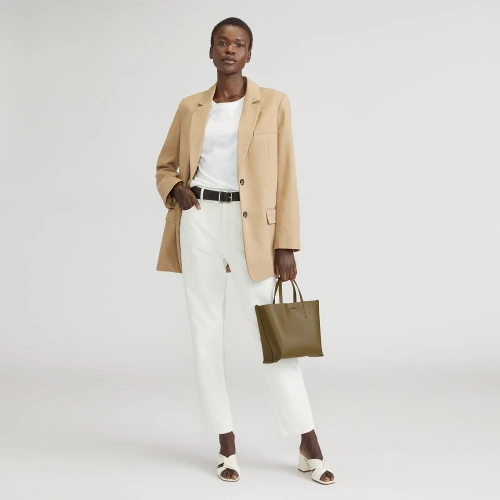The Luxe Italian Leather Crossbody | Beech (3)