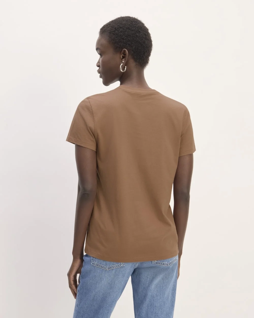 The Slim Crew in Essential Cotton | Carob Brown (4)