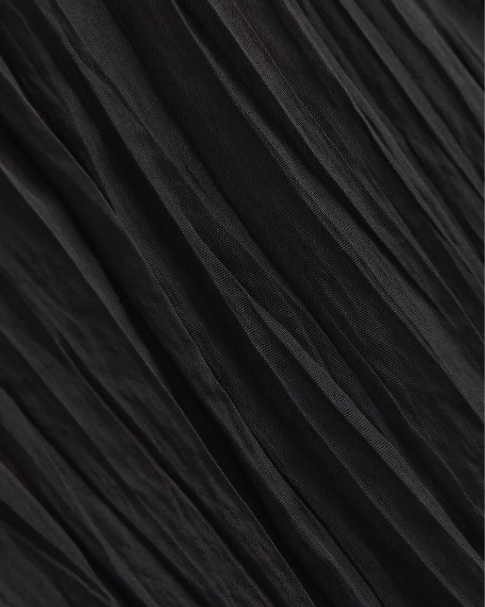 Crinkle Trapeze Tank | Black (2)