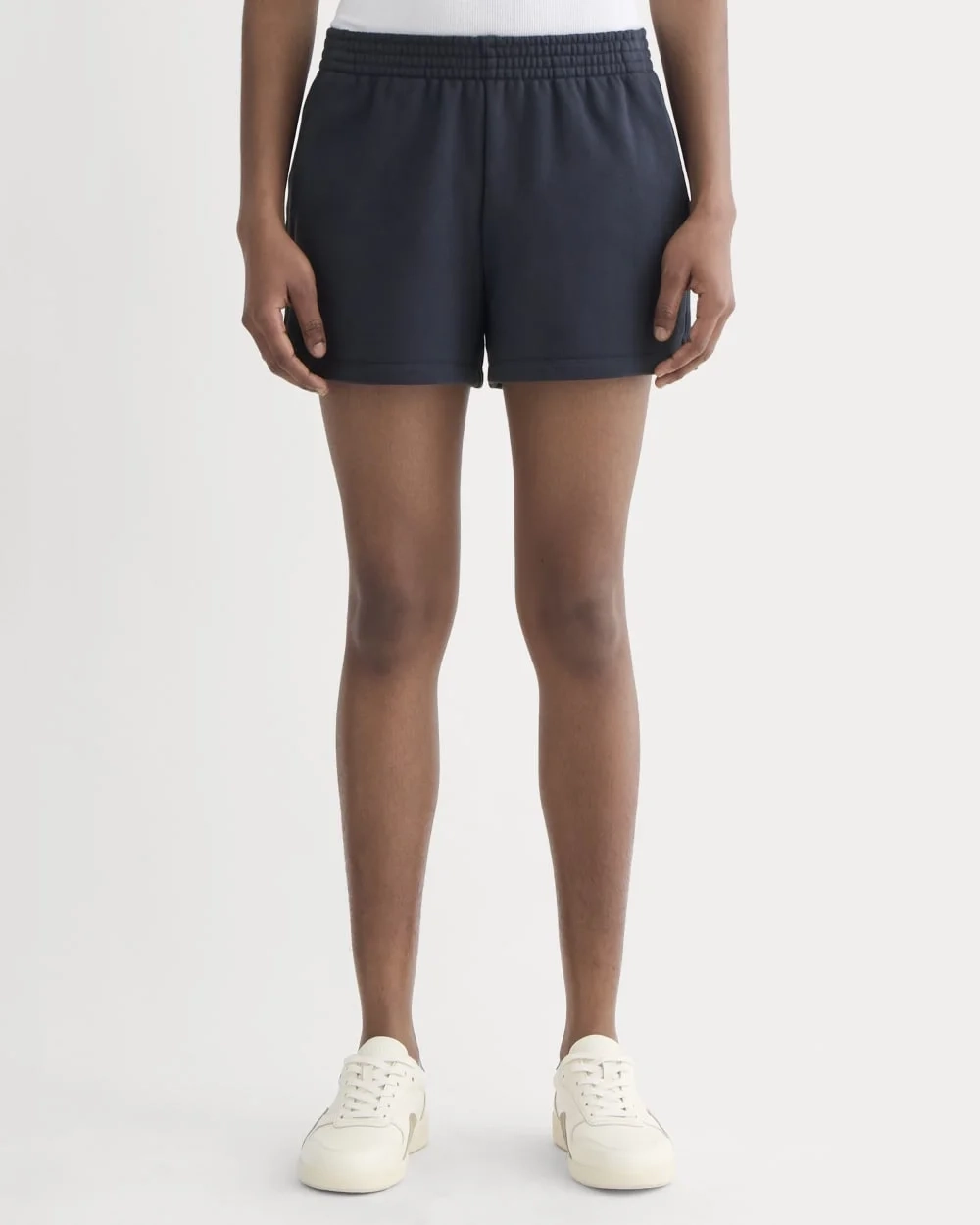 The Off Duty French Terry Short | Navy (3)