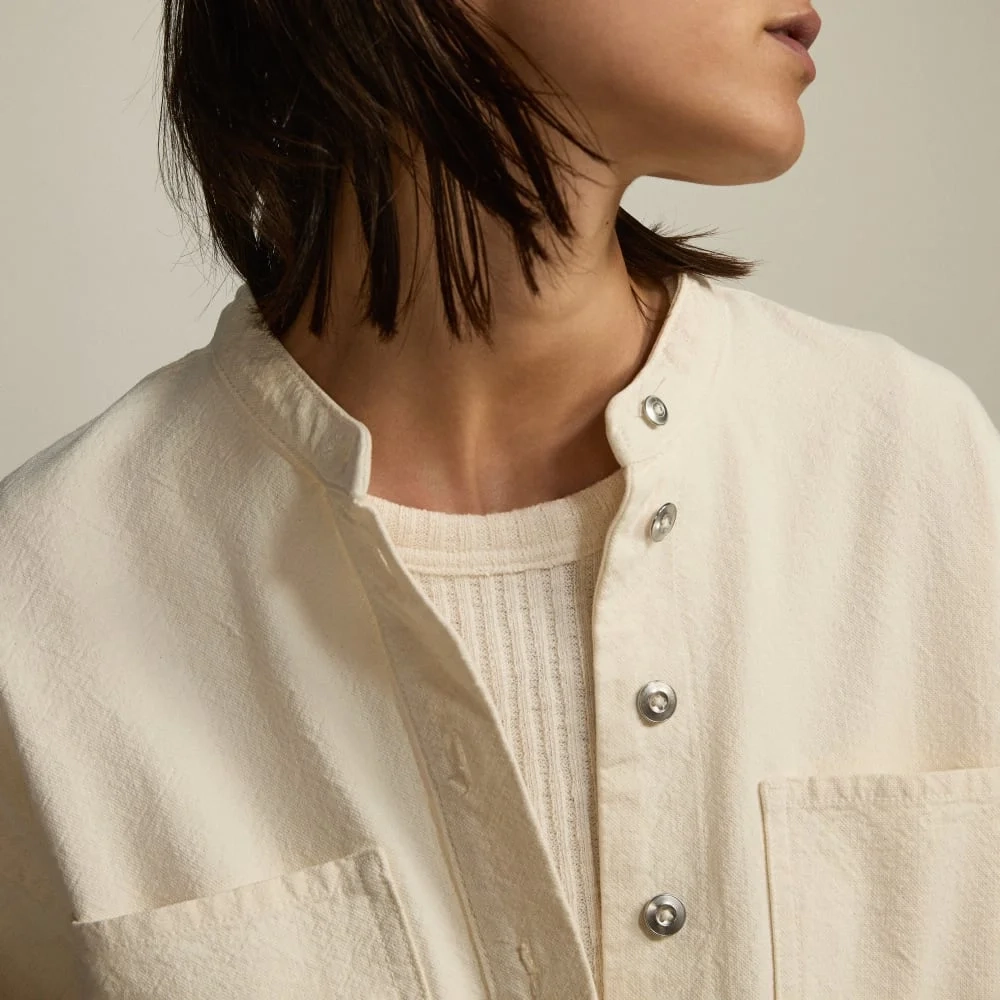 The Canvas Organic Cotton Coverall | Bone (2)