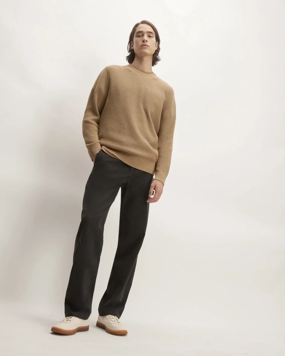 The No-Sweat Ribbed Crew | Tiger's Eye (4)