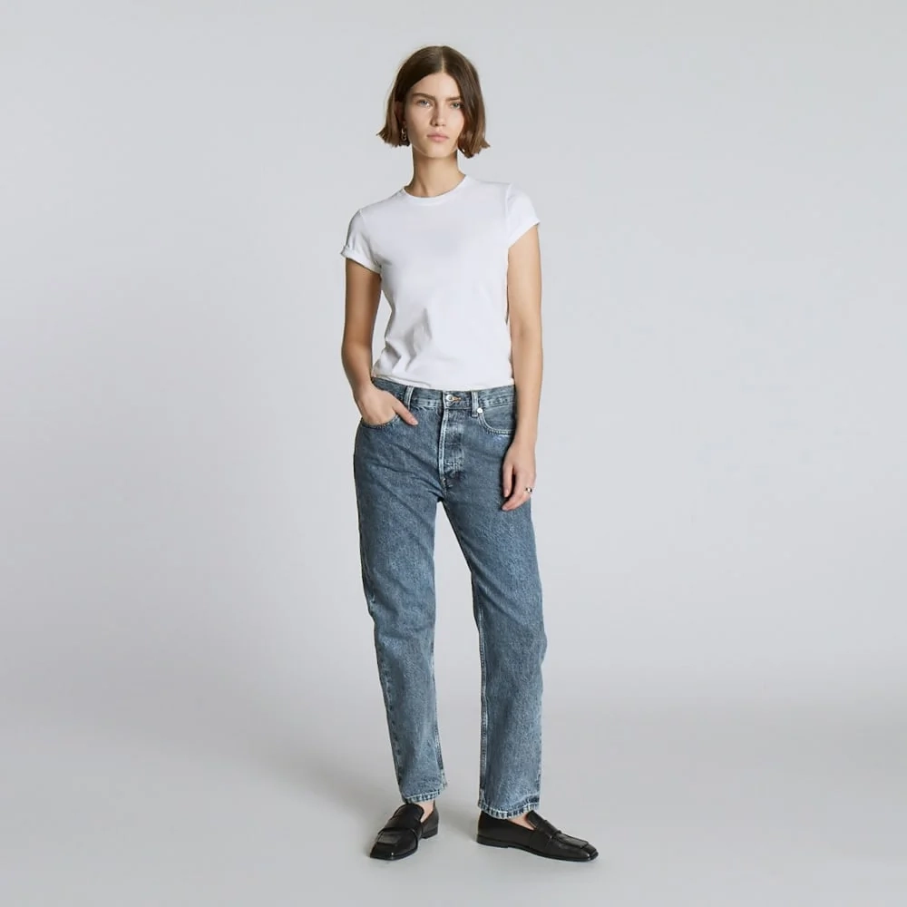 The Rigid Slouch Jean | Acid Wash | 27.5” Inseam (4)