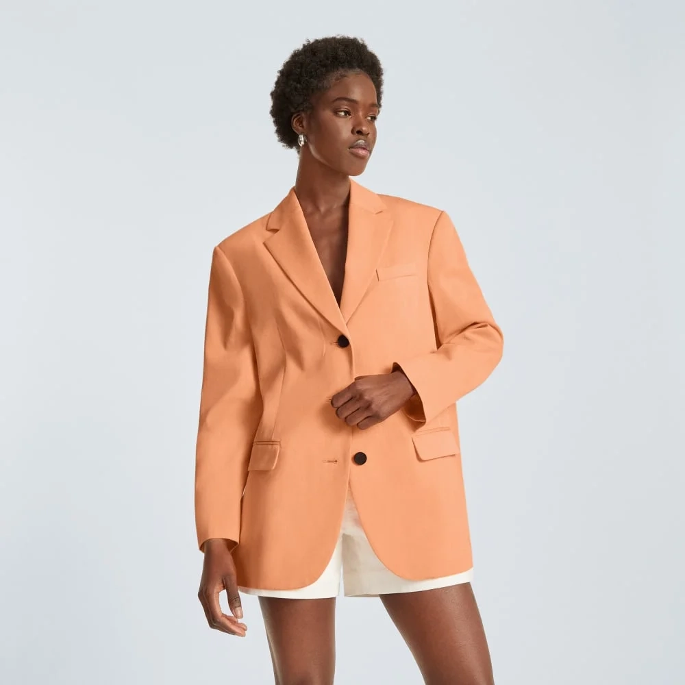 The ’80s Blazer | Orange Chiffon (3)
