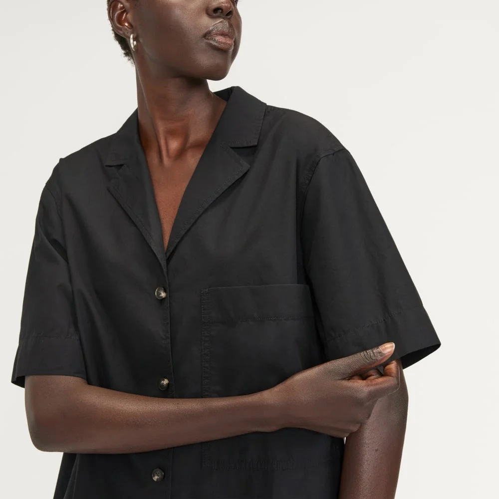 The Poplin Shirt | Black (4)