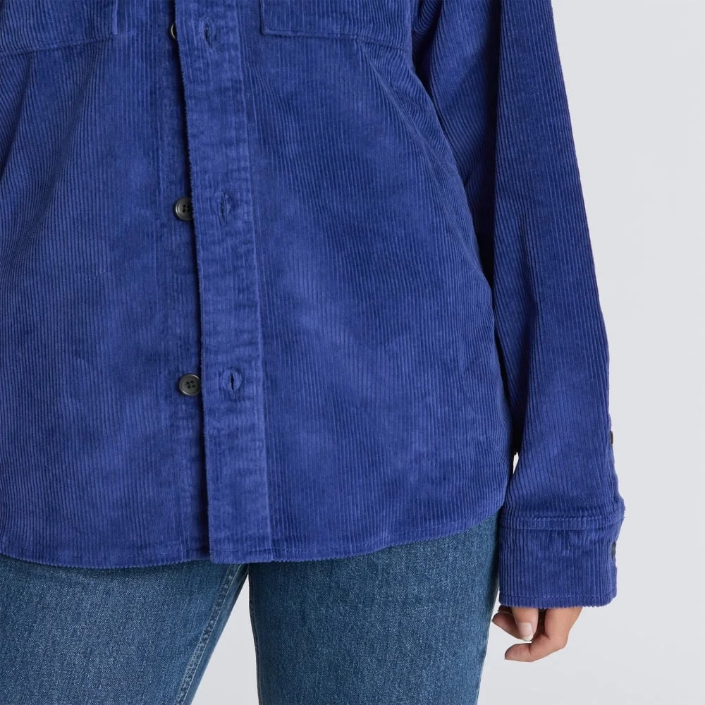 The Corduroy Everyone Overshirt | Cobalt (7)