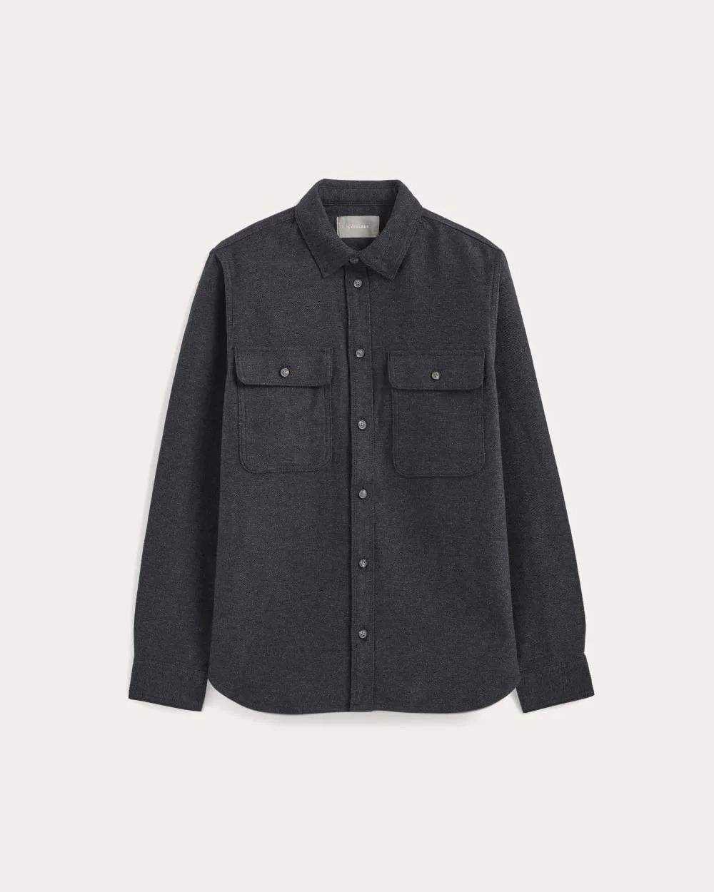 The Heavyweight Overshirt | Uniform | Charcoal Heather (4)