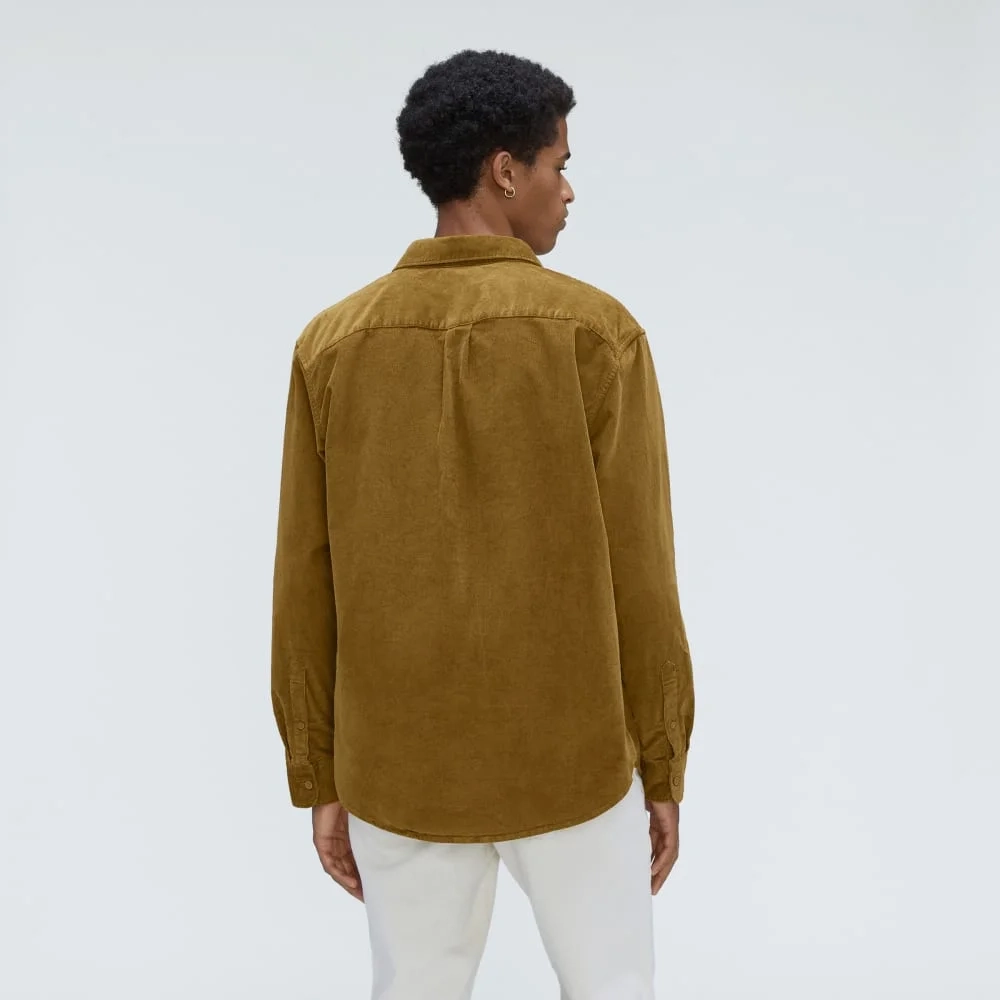 The Relaxed Corduroy Shirt  | Tapenade (3)