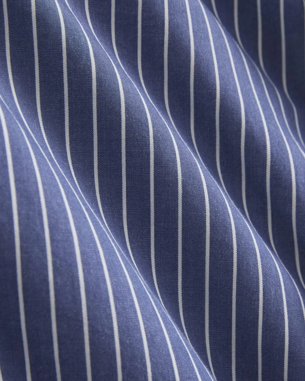 Washed Poplin Shirt | Mazarine Blue / Optic White (6)