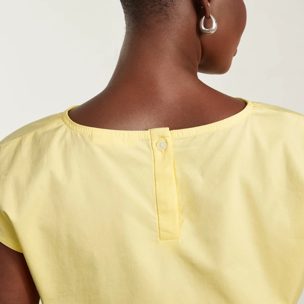 The Bubble Top | Pastel Yellow (2)