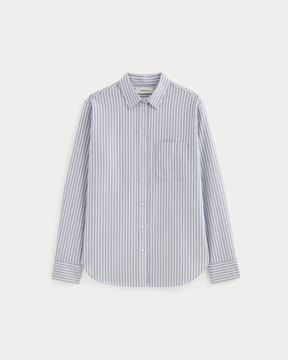 The Must-Have Oxford Shirt | Bone / Mazarine Blue (4)