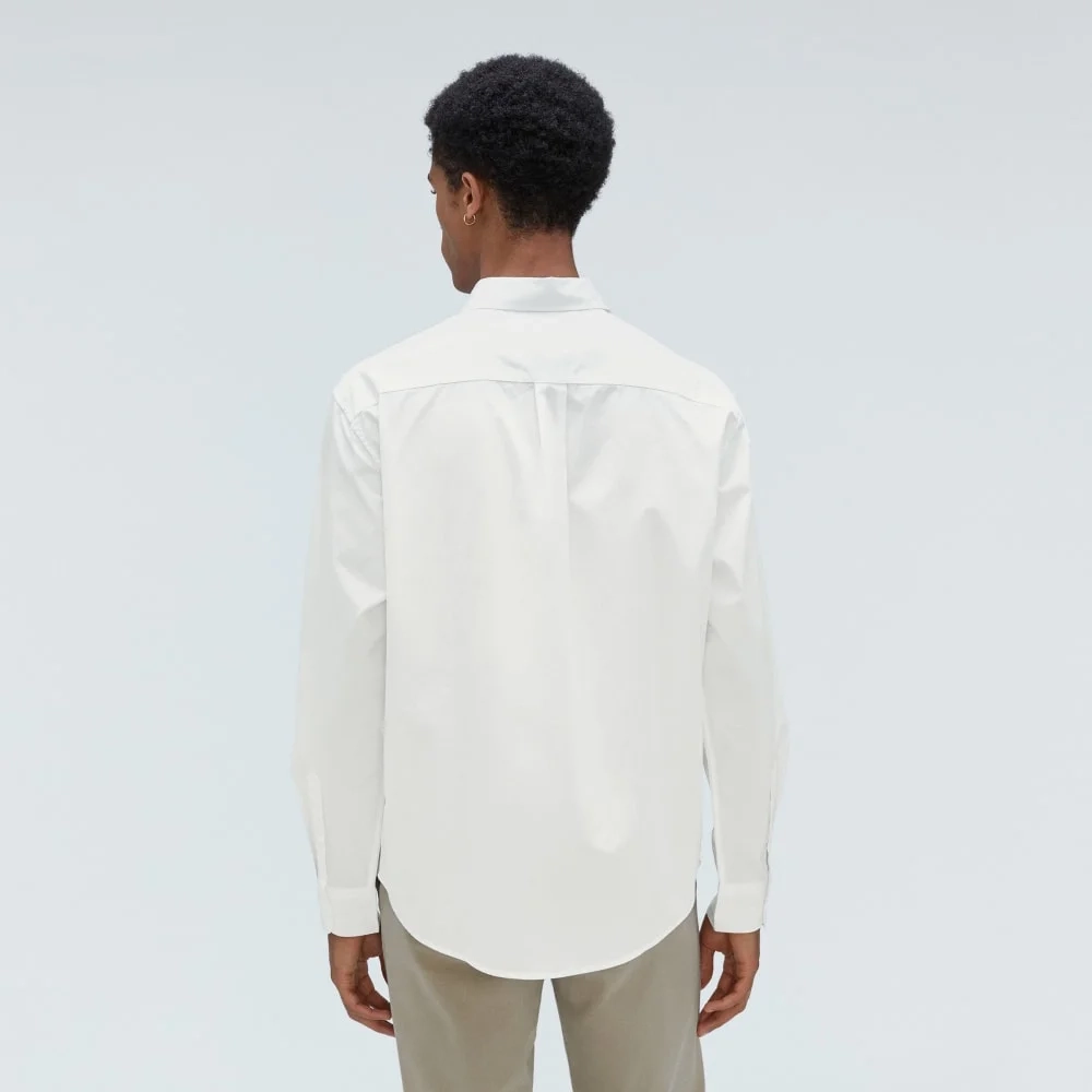 The Relaxed Poplin Shirt | White (4)