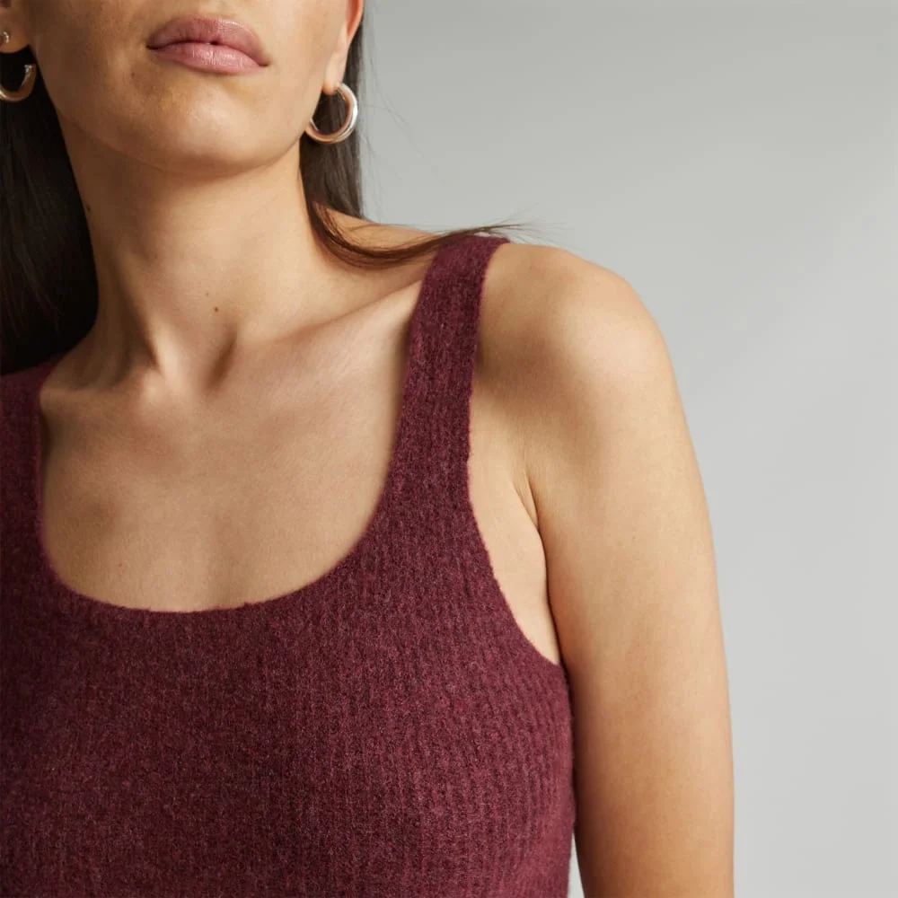 The Cozy-Stretch Tank | Brandy (3)