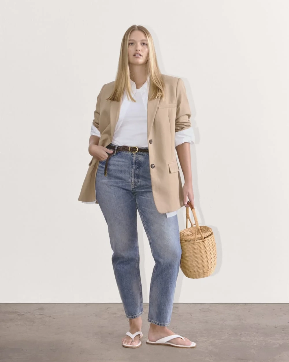 The Supima® Cotton Boyfriend Shirt | White (4)