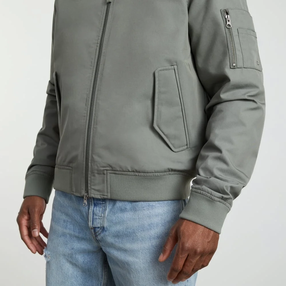 The Bomber Jacket | Uniform | Dark Sage (4)