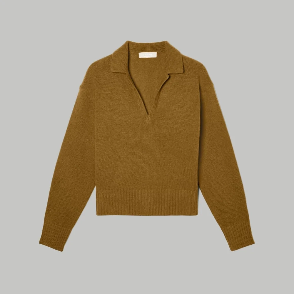 The Cashmere Polo | Tapenade (2)