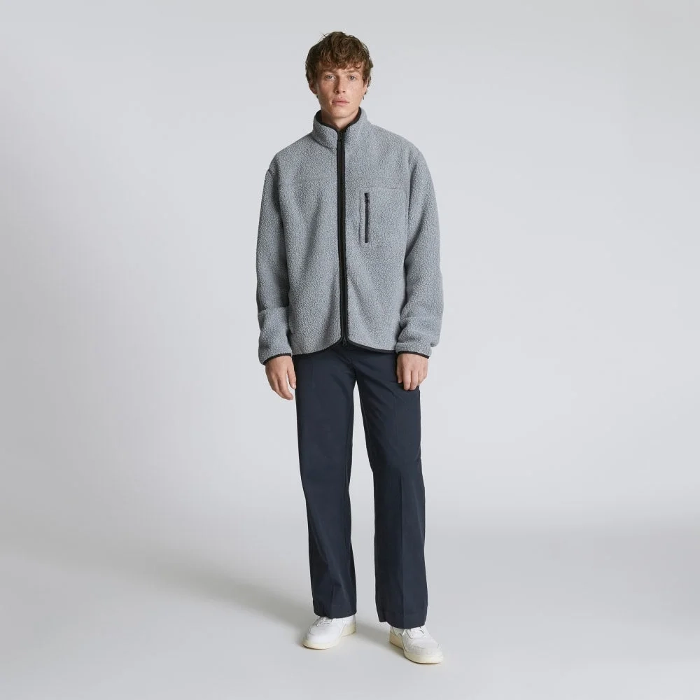 The ReNew Fleece Full Zip | Heathered Coal (2)