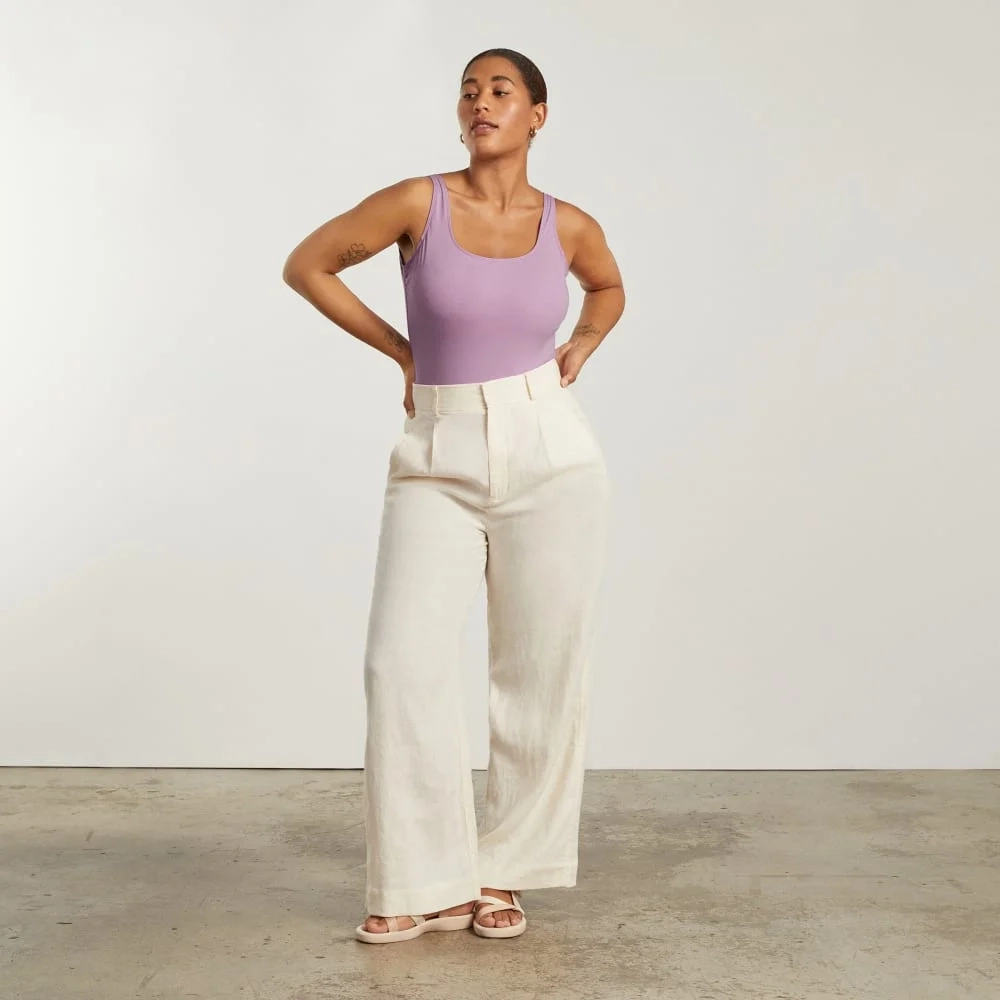 The Square-Neck One-Piece | Lilac (2)