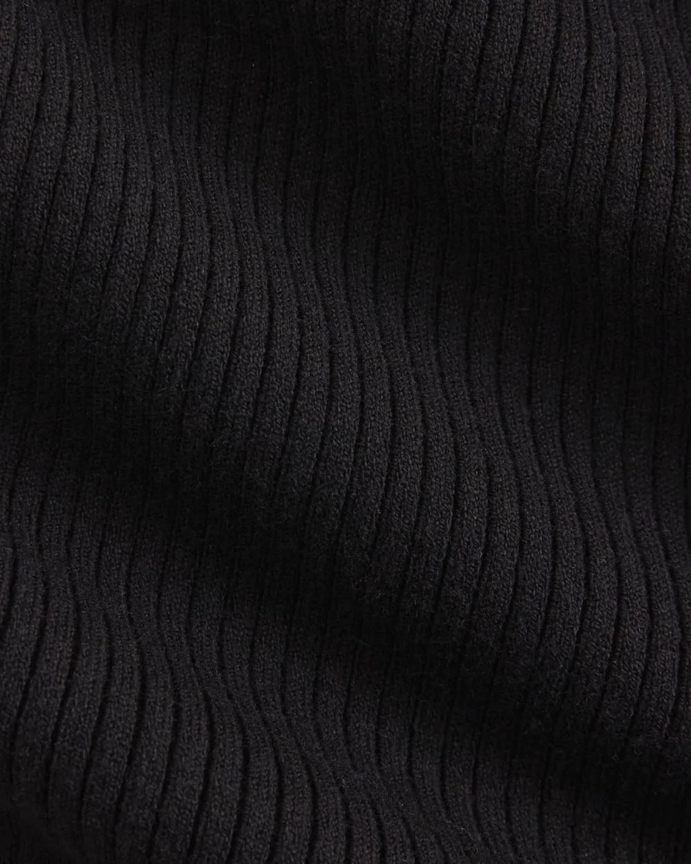Boat-Neck Ribbed Knit | Black (2)