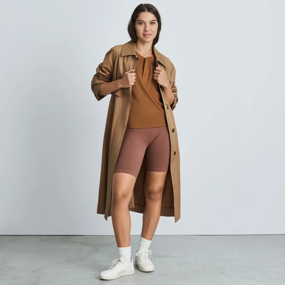 The Organic Cotton Waffle Henley | Toasted Almond (2)