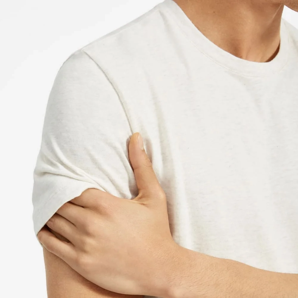 The Organic Cotton Crew | Heather Oatmeal (2)