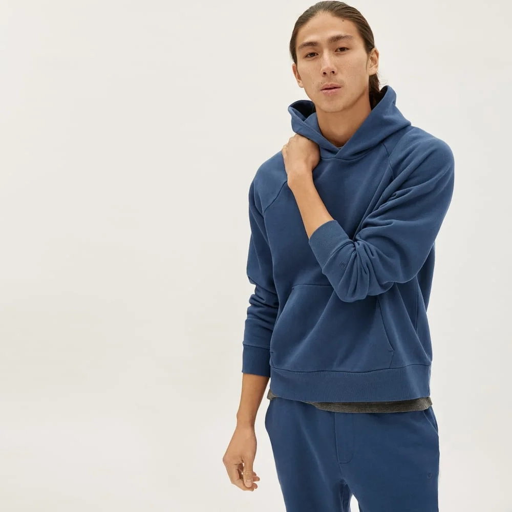 The Track Hoodie | Kingfisher Blue (3)