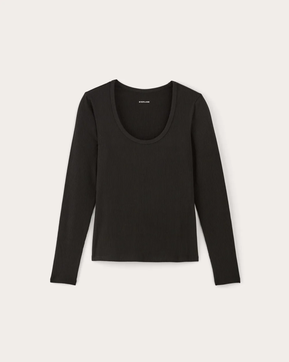 The Shimmy Long-Sleeve Tee | Black (4)