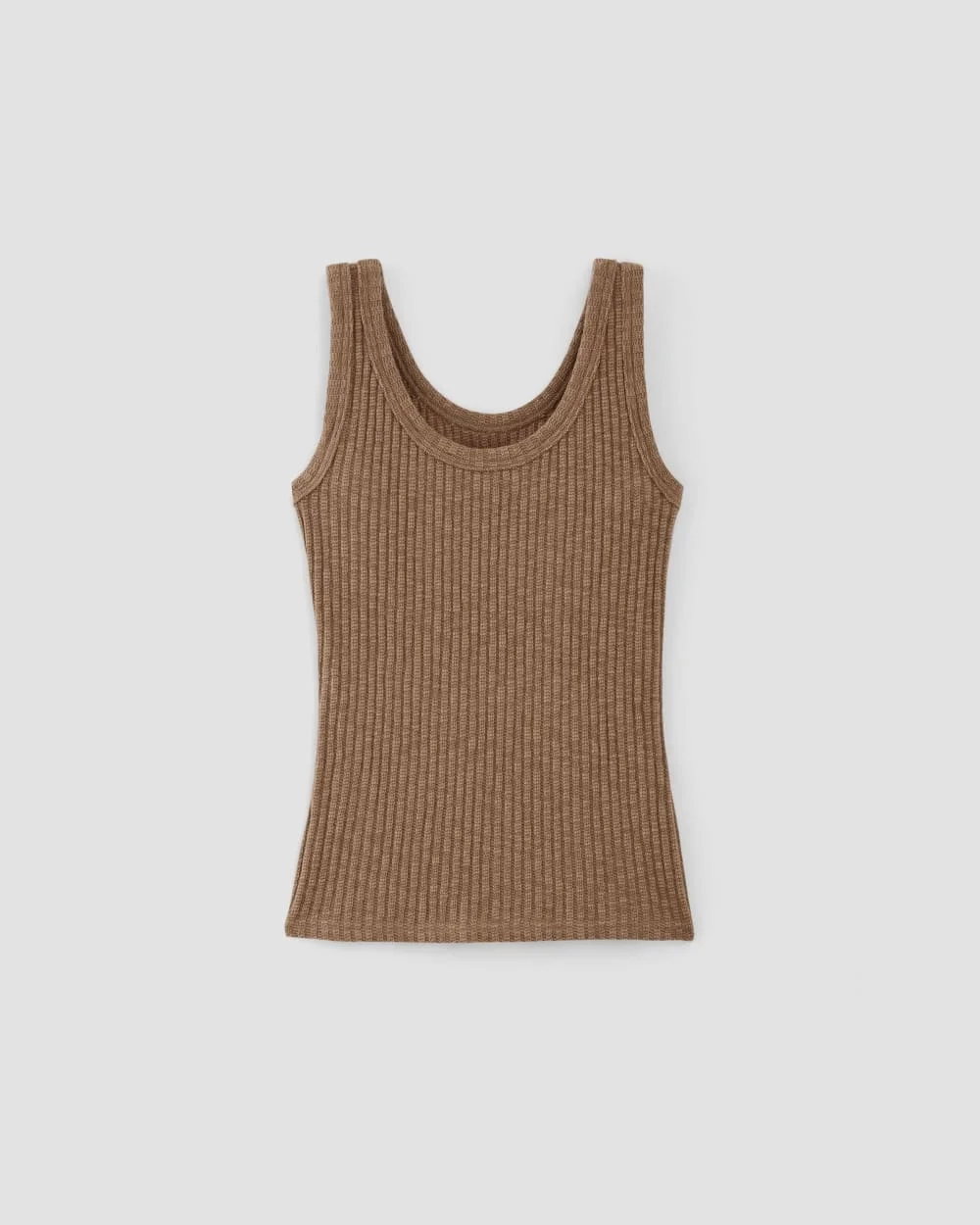 The Cozy Rib Tank | Carob Brown (3)