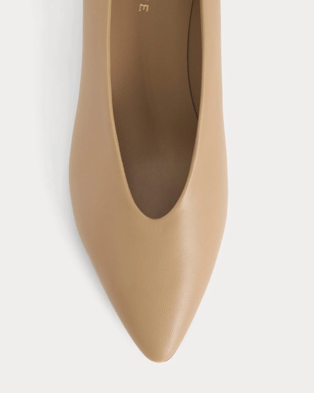Made in Italy Almond-Toe Flat | Affogato (6)
