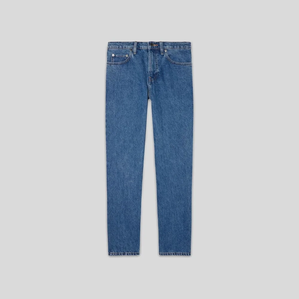 The Authentic Straight Jean | Vibrant Blue (2)