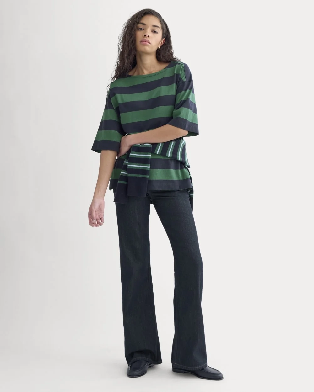Mariner Tee | Navy/Hunter Green (4)