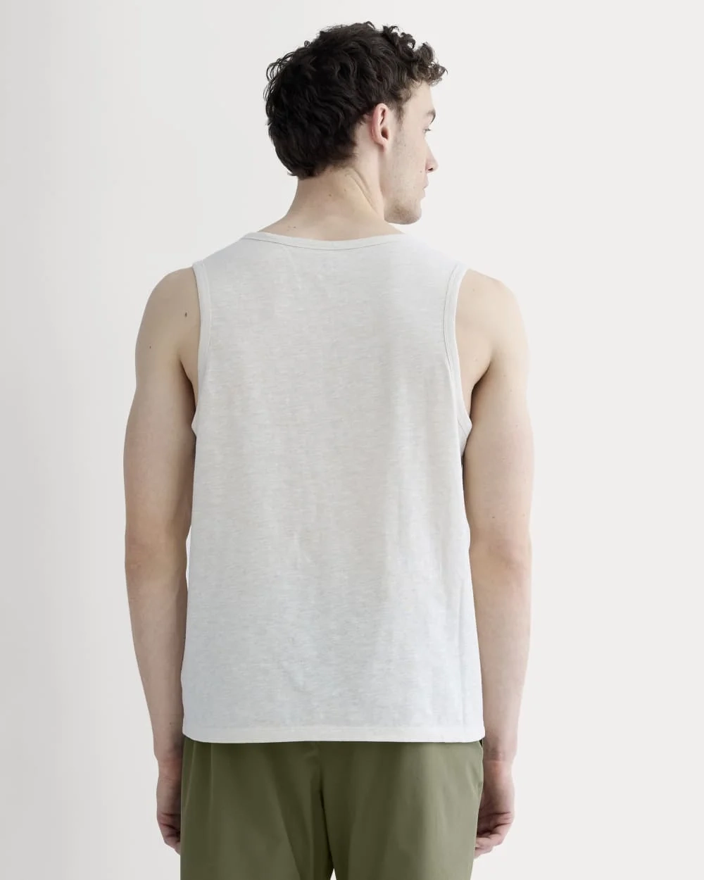 The Rec Performance Tank | Heathered Oat (4)
