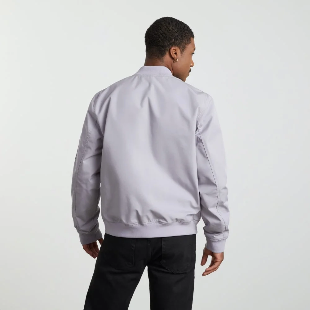The Bomber Jacket | Uniform | Lilac Grey (3)