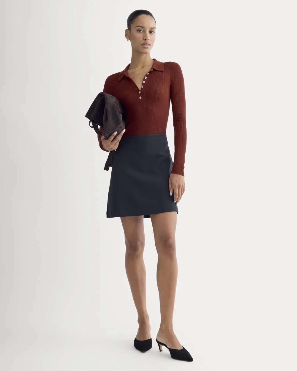 The Polo in Ultrasoft Merino | Merlot (4)