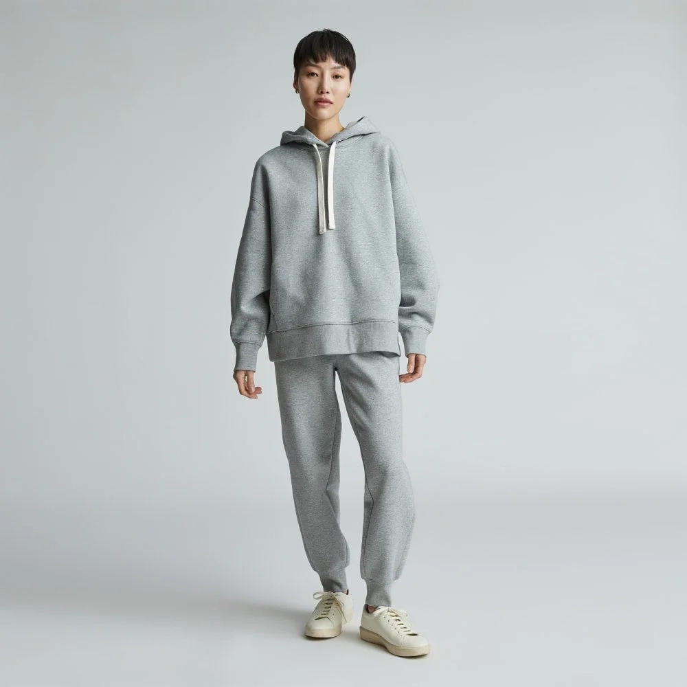 The ReTrack Hoodie | Heather Grey (5)