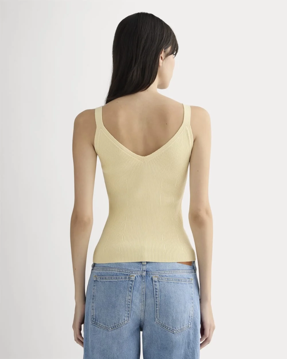 The Fine Knit Cami | Banana Crepe (3)