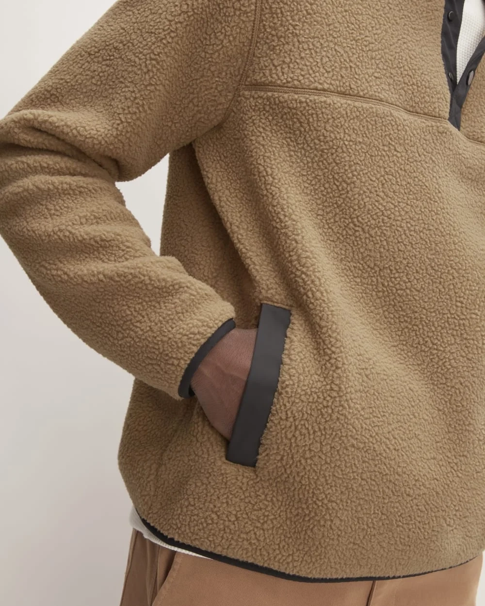 The ReNew Fleece Pullover | Tiger's Eye (5)