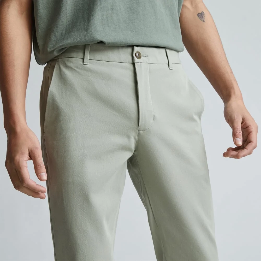 The Performance Chino | Uniform | Seagrass | Slim (6)