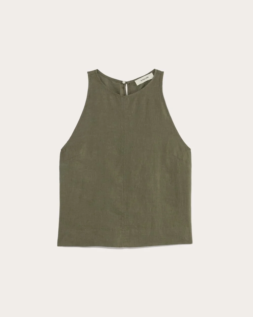 The Linen High-Neck Tank | Kalamata (3)