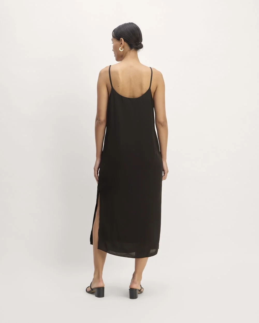 The Summer Slip Dress | Black (5)