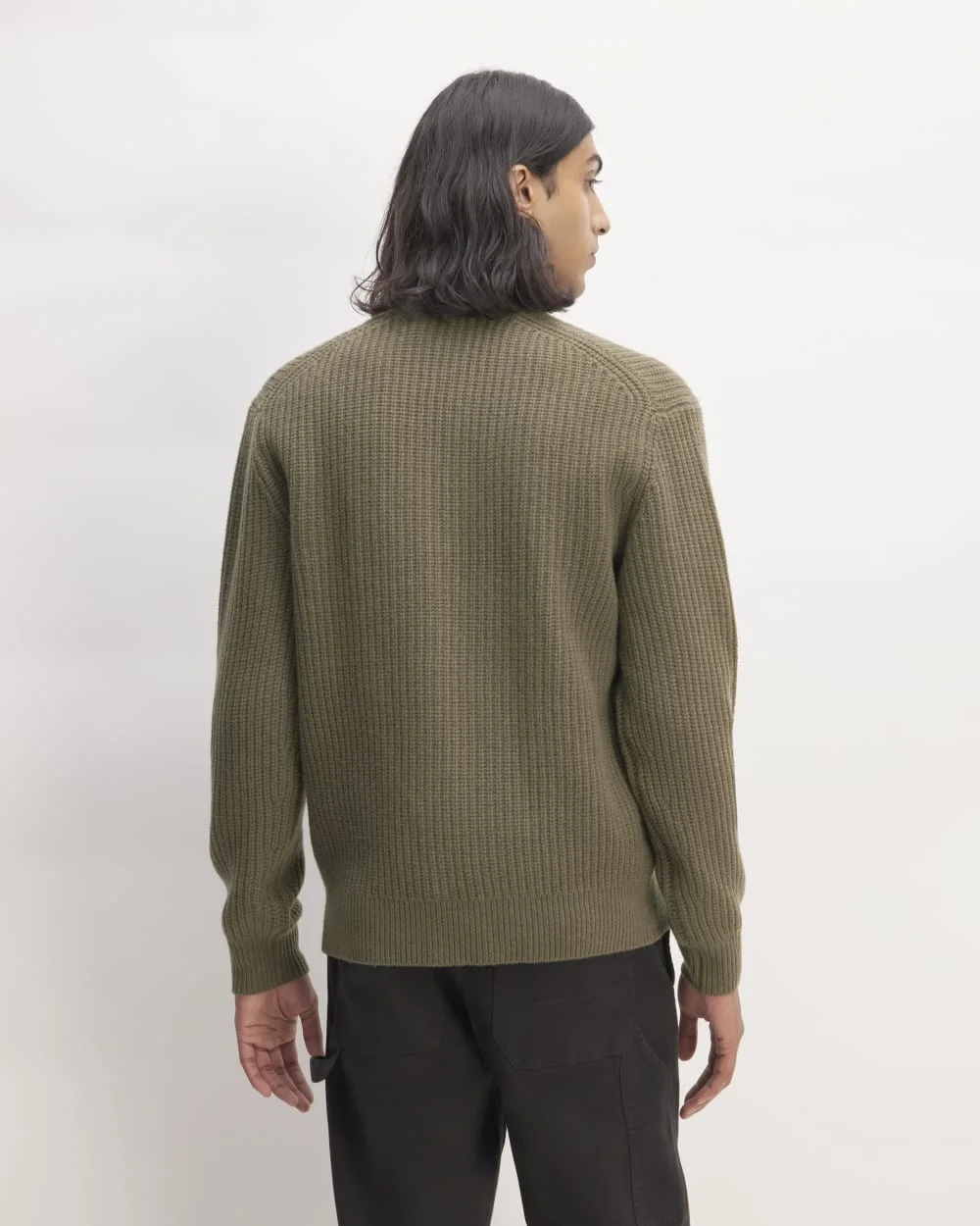 The Felted Merino Half-Zip Sweater | Kalamata (3)