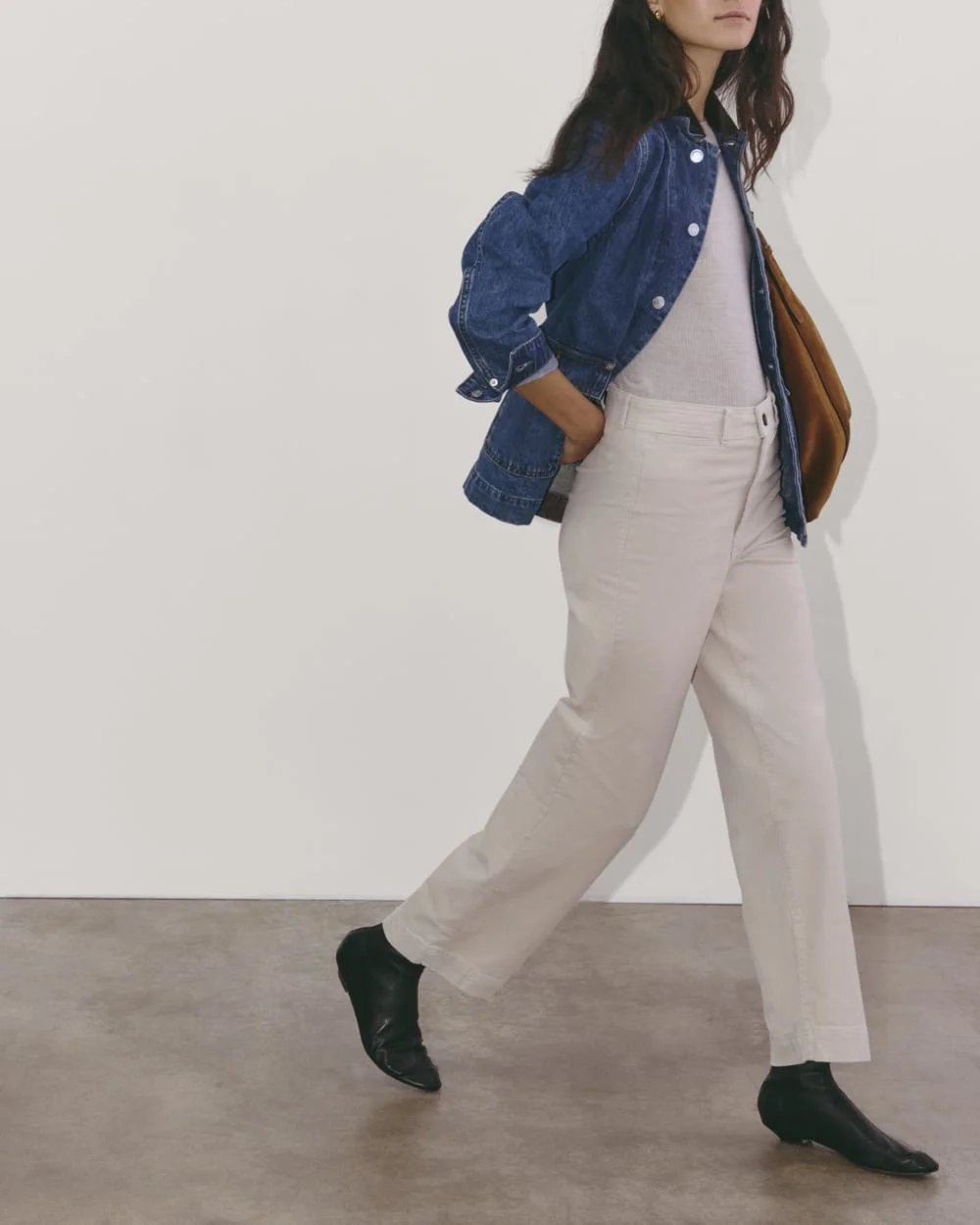 The Sailor Pant in Corduroy | Sandstone (2)