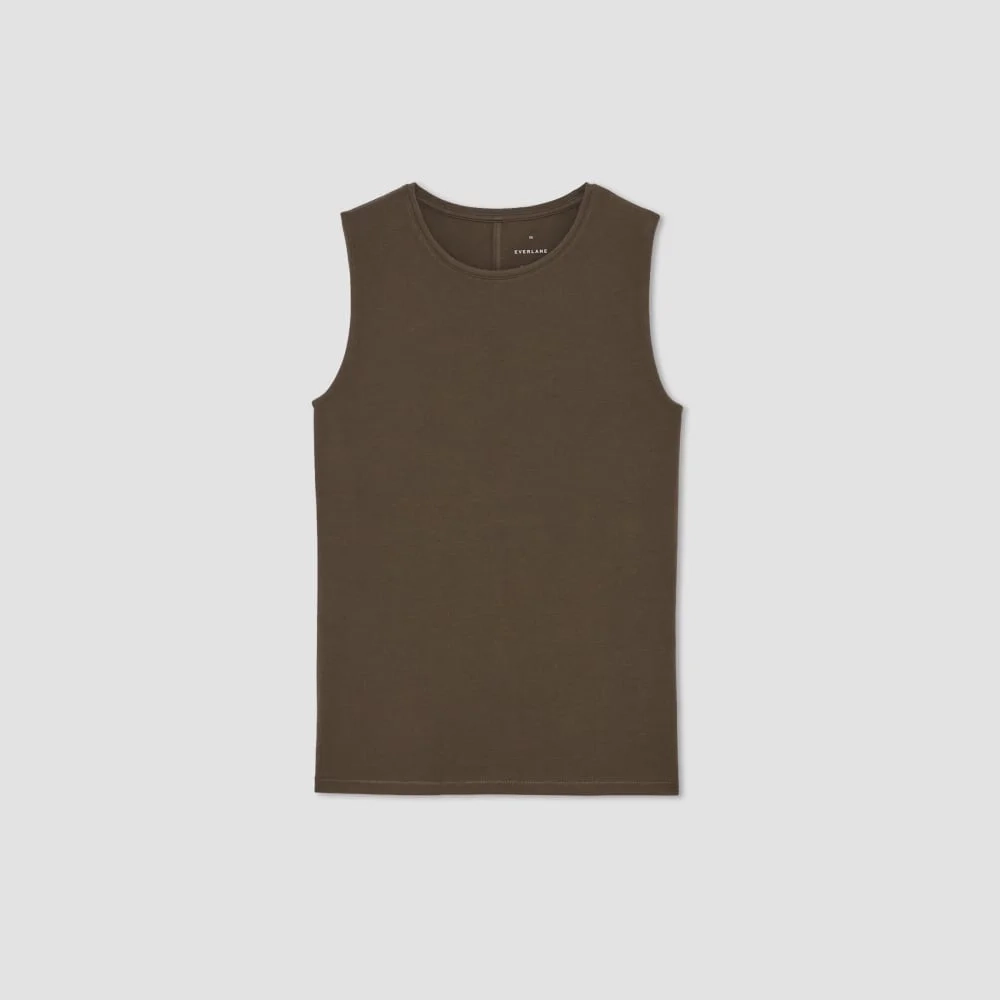 The Supima® Form Tank | Cocoa (4)