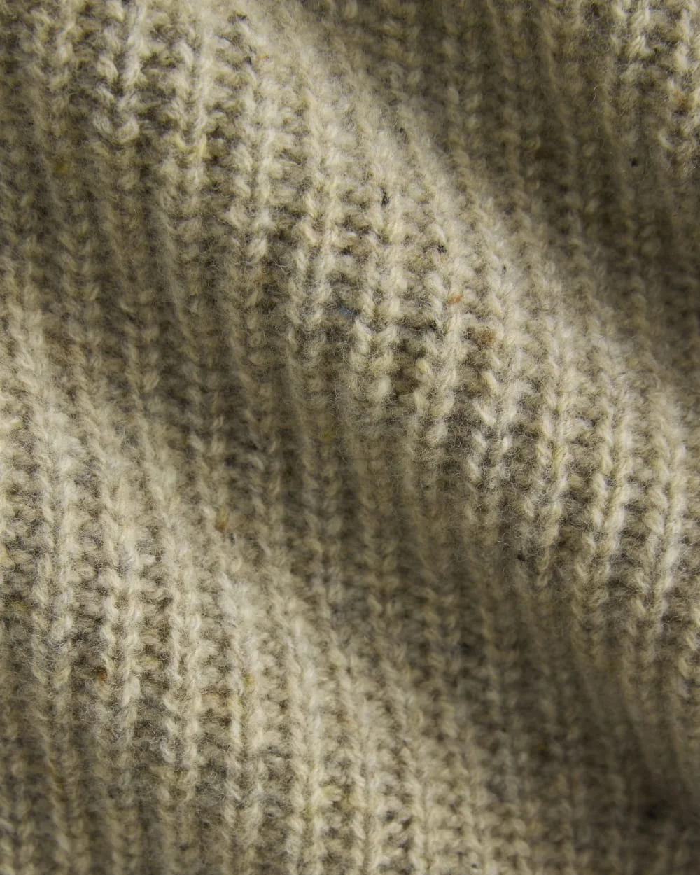 The Felted Merino Half-Zip Sweater | Heather Gravel Donegal (4)