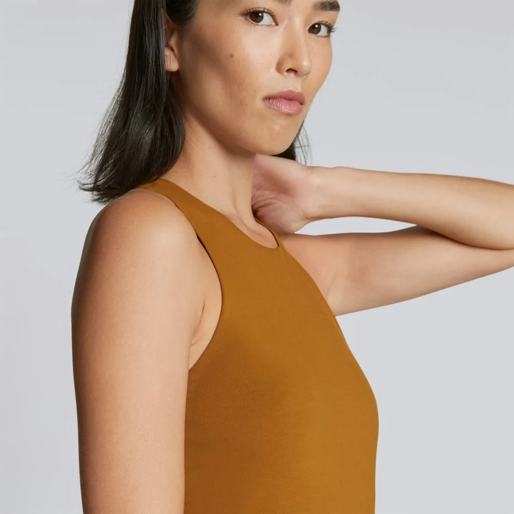 The Cutaway Tank Bodysuit | Tapenade | Bikini (5)