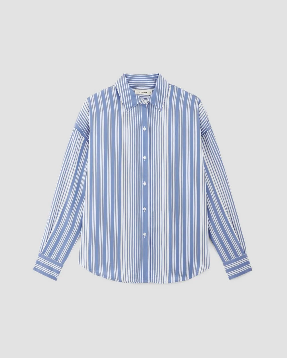 The Oversized Shirt in Butterlite | Granada Sky Blue / Bone (4)