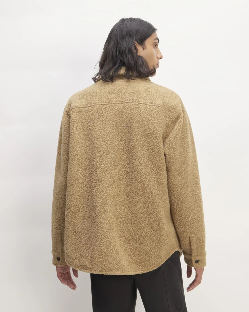 The ReNew Fleece Everyone Overshirt | Tiger's Eye (6)