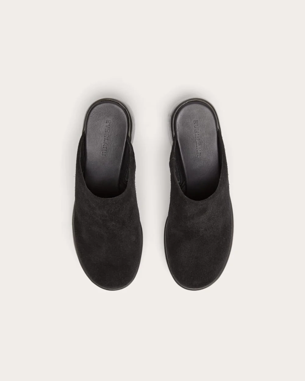The Wooden Puffa Clog | Black Suede (5)