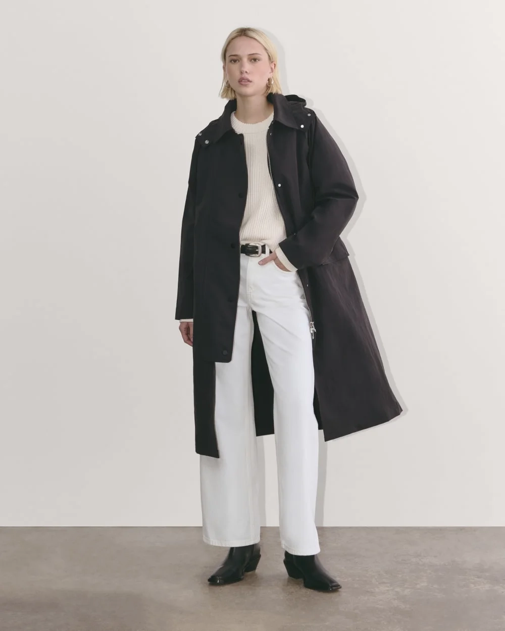 The Oversized Anorak | Black